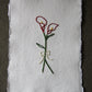 Flower Embroidered Cards