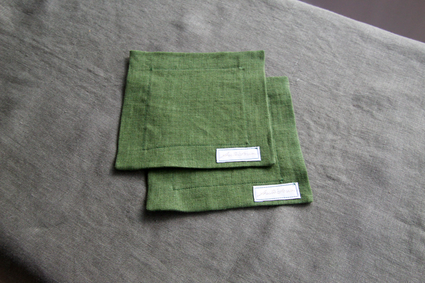 Cocktail napkins - Green pine